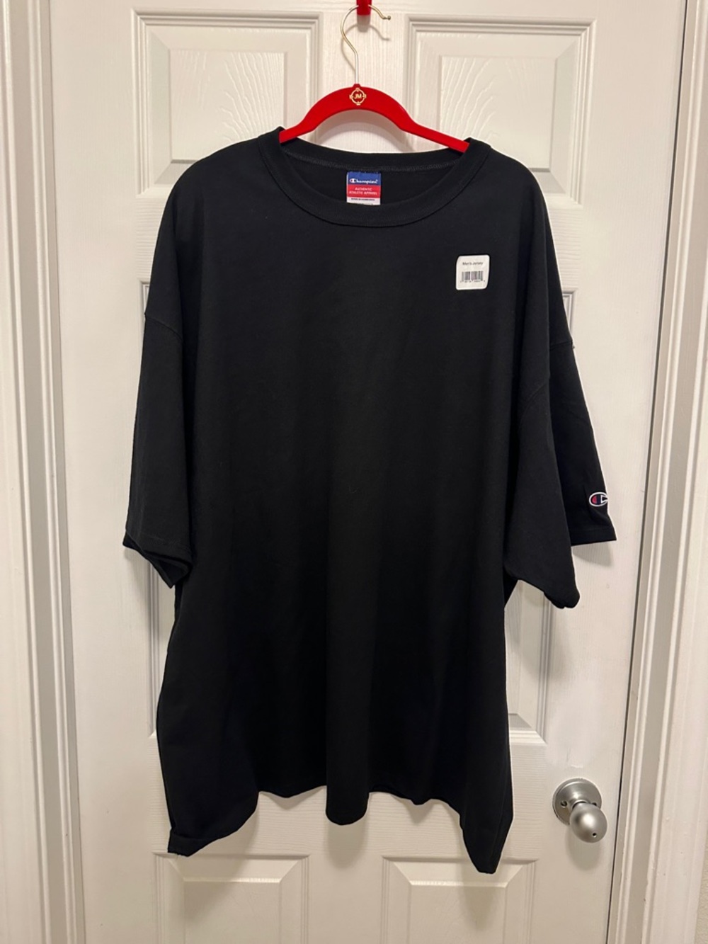 Champion Black Short Sleeve Athletic Crew Tee